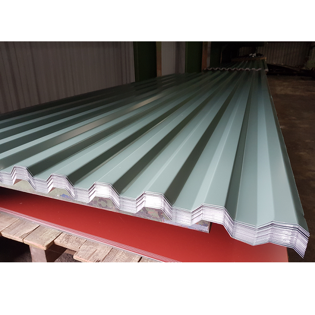 Paket schwedengrün mit Vlies  5 x 2,00m inkl. Schrauben ( m² nur 15,65 € )