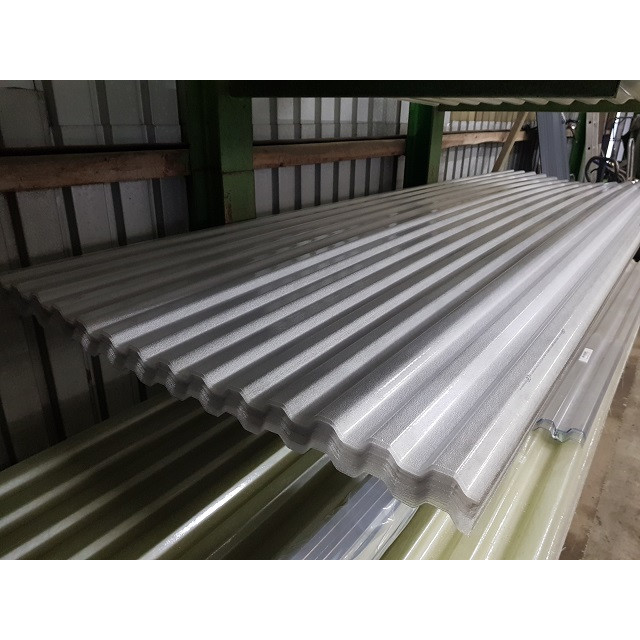 PC Profilplatten glasklar mit Struktur