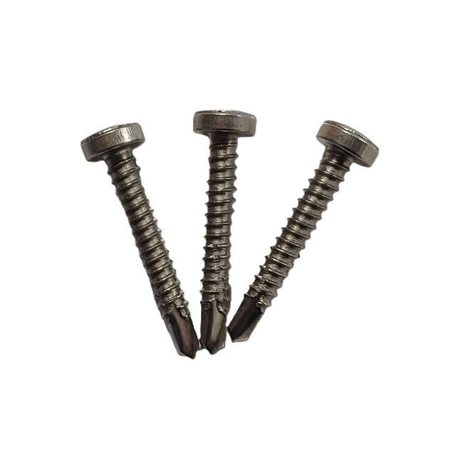 Edelstahlschrauben  4,8 x 32 mm mit Bohrspitze