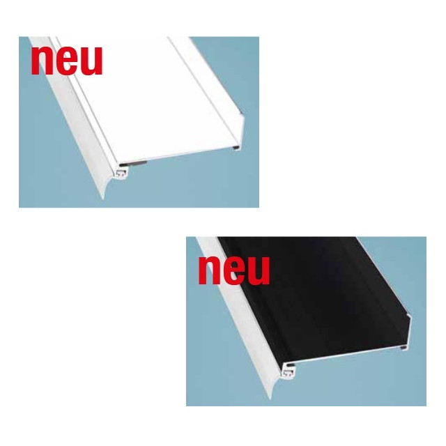 Alu - Wandanschluß weiß o. anthrazit