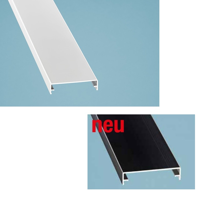 Alu weiß o. anthrazit- Zierklemmdeckel