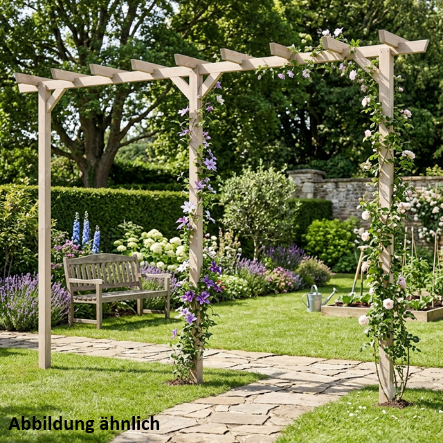 Pergola 240x450x60cm kdi grün